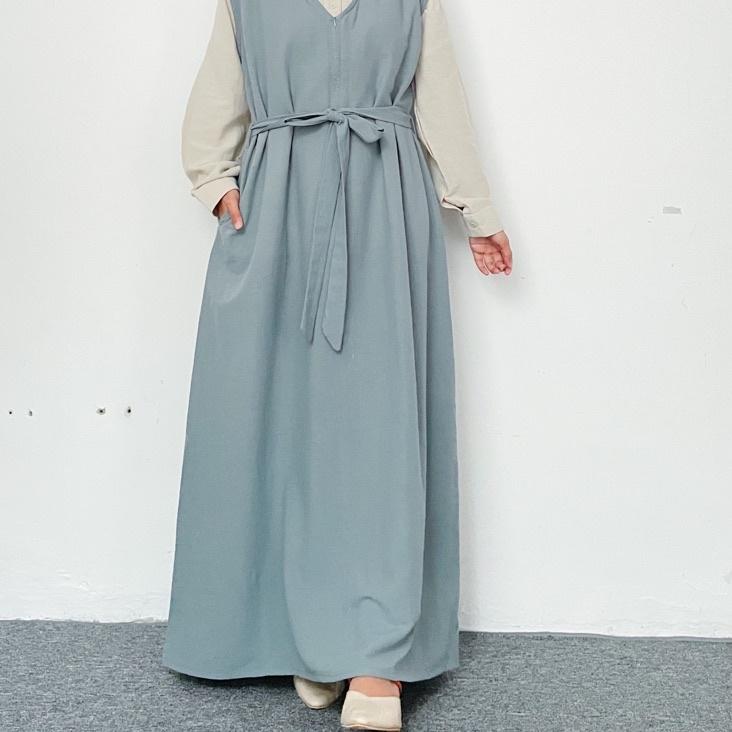 Harga Spesial EMILY SLEVELESS DRESS / OUTER DRESS WANITA By Yomonoid