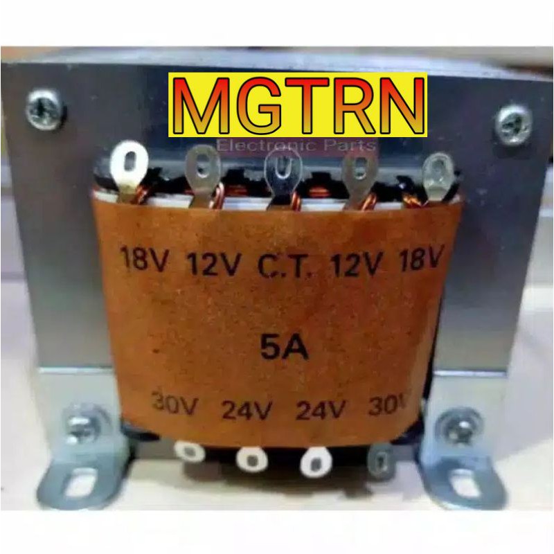 Trafo 5A+CT 30V SANLIN