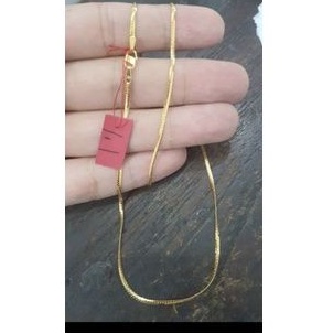 kalung tipis model ceme emas asli kadar 700