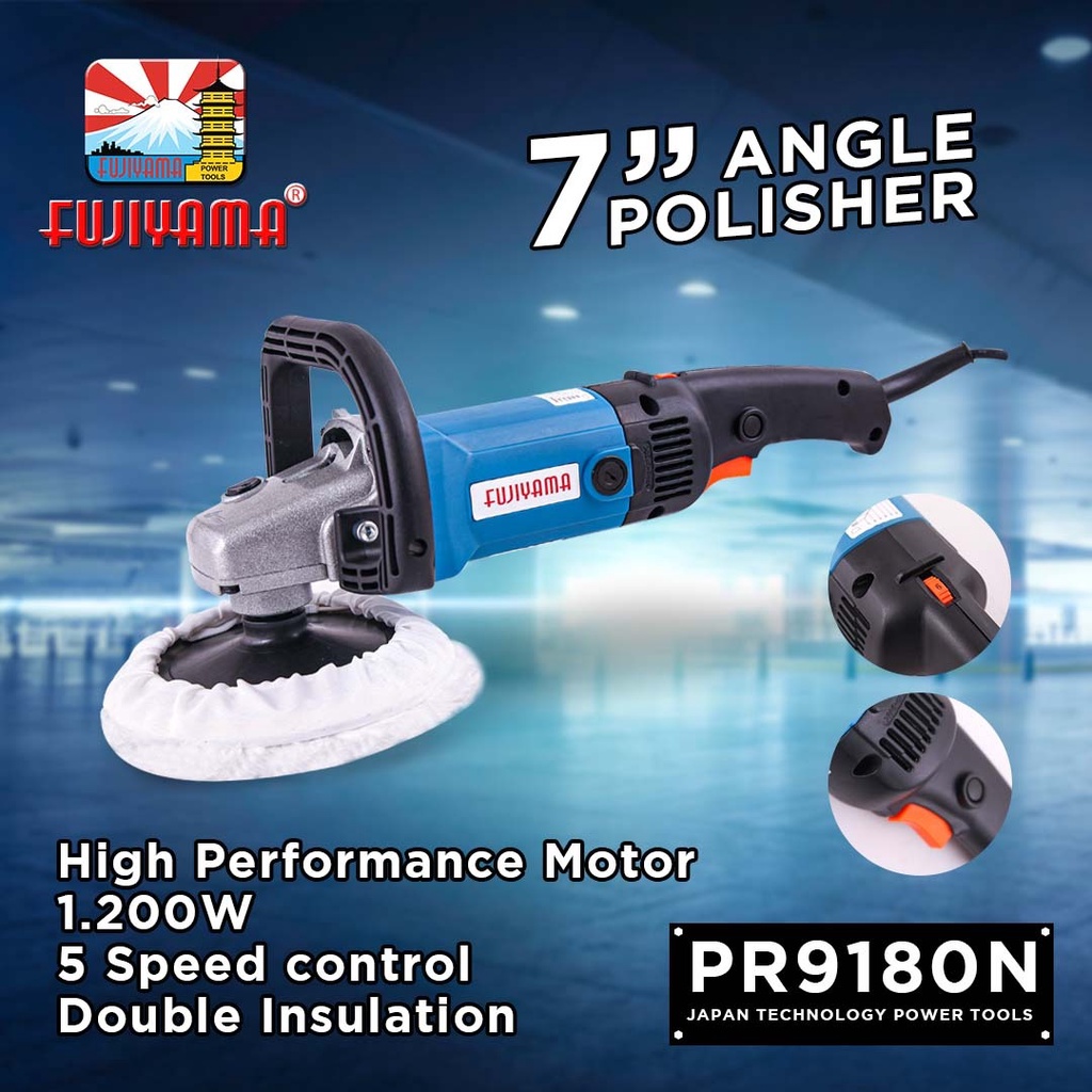 FUJIYAMA PR9180N MESIN POLISHER MOBIL 7" POLES MOBIL 7 INCH PR 9180N