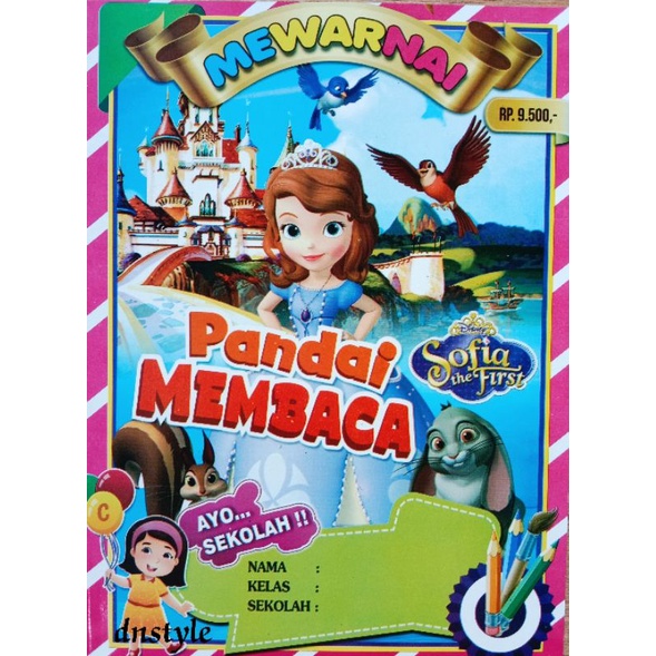

Buku mewarnai anak Sofia