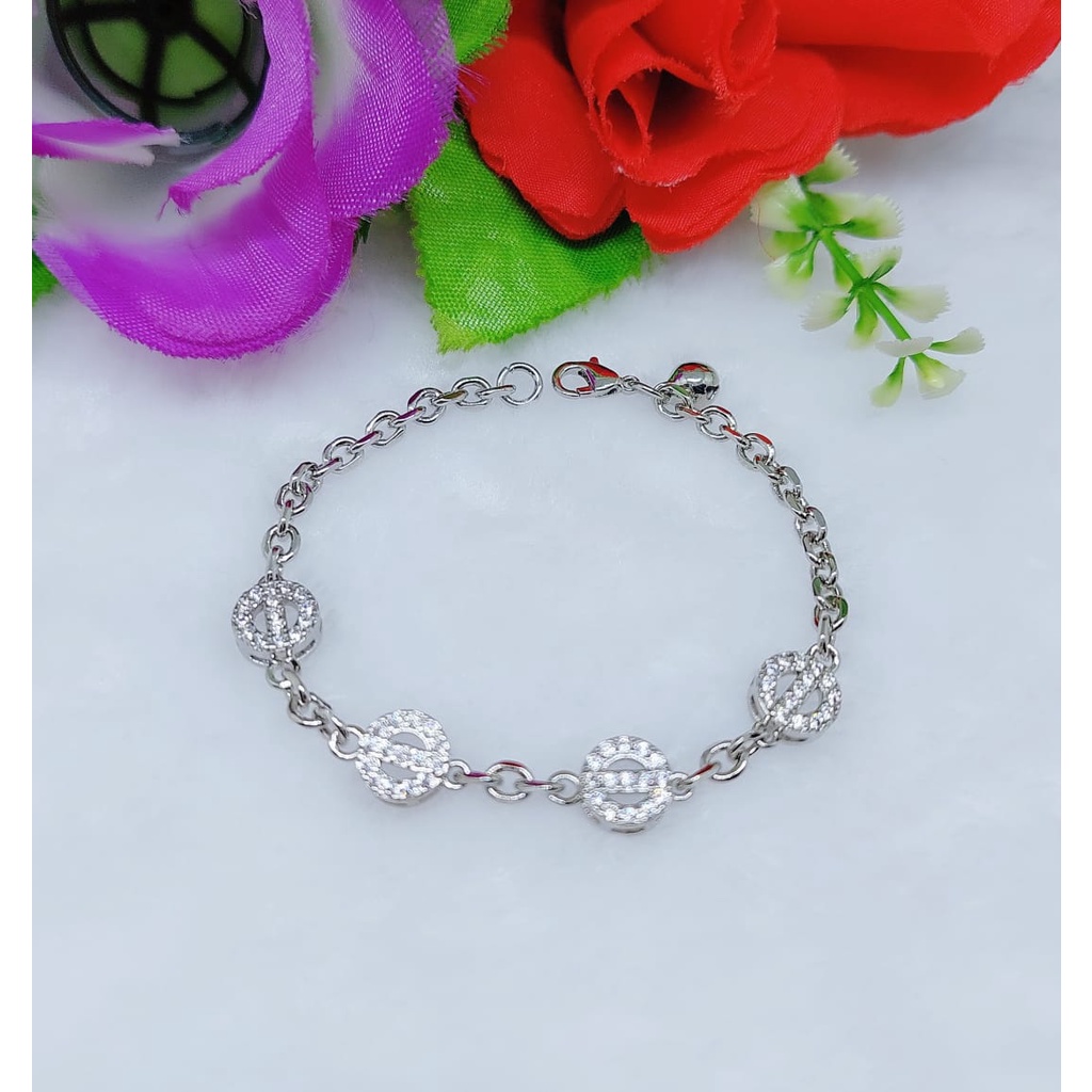 Gelang xuping permata lapis emas perhiasan fashion 0391-0392