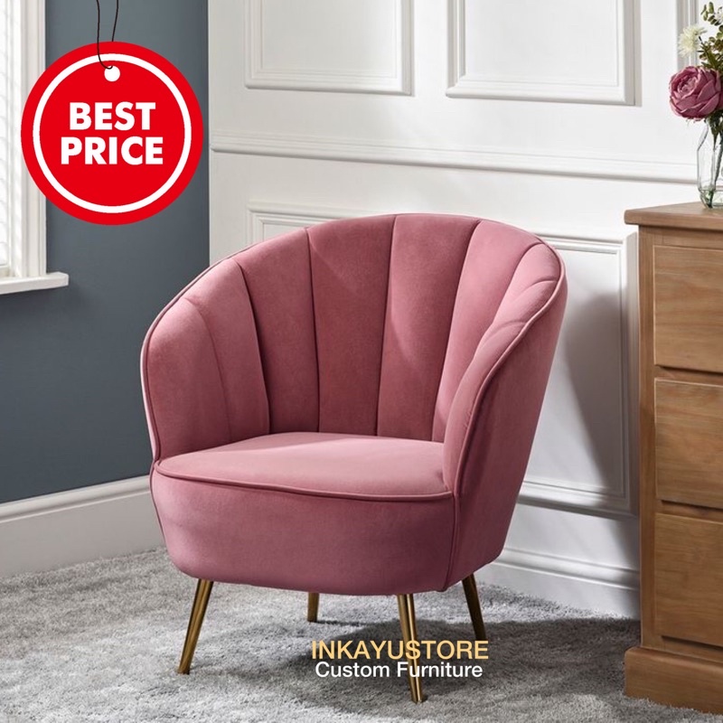 SOFA CANTIK KEKINIAN MINIMALIS | SOFA SINGLE MINIMALIS CANTIK | SOFA SINGLE MINIMALIS MODERN