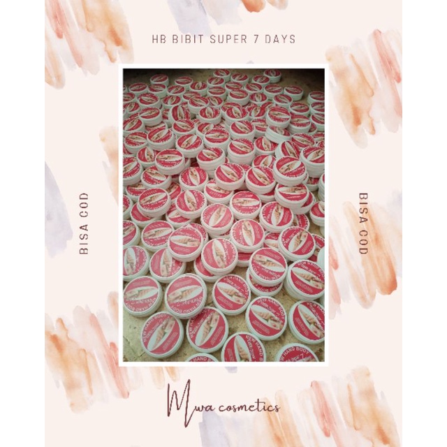 [BISA COD] HANDBODY BIBIT SUPER 7 DAYS/ Bibit Super/ Beauty Skincare/ BS/ Pemutih Badan/