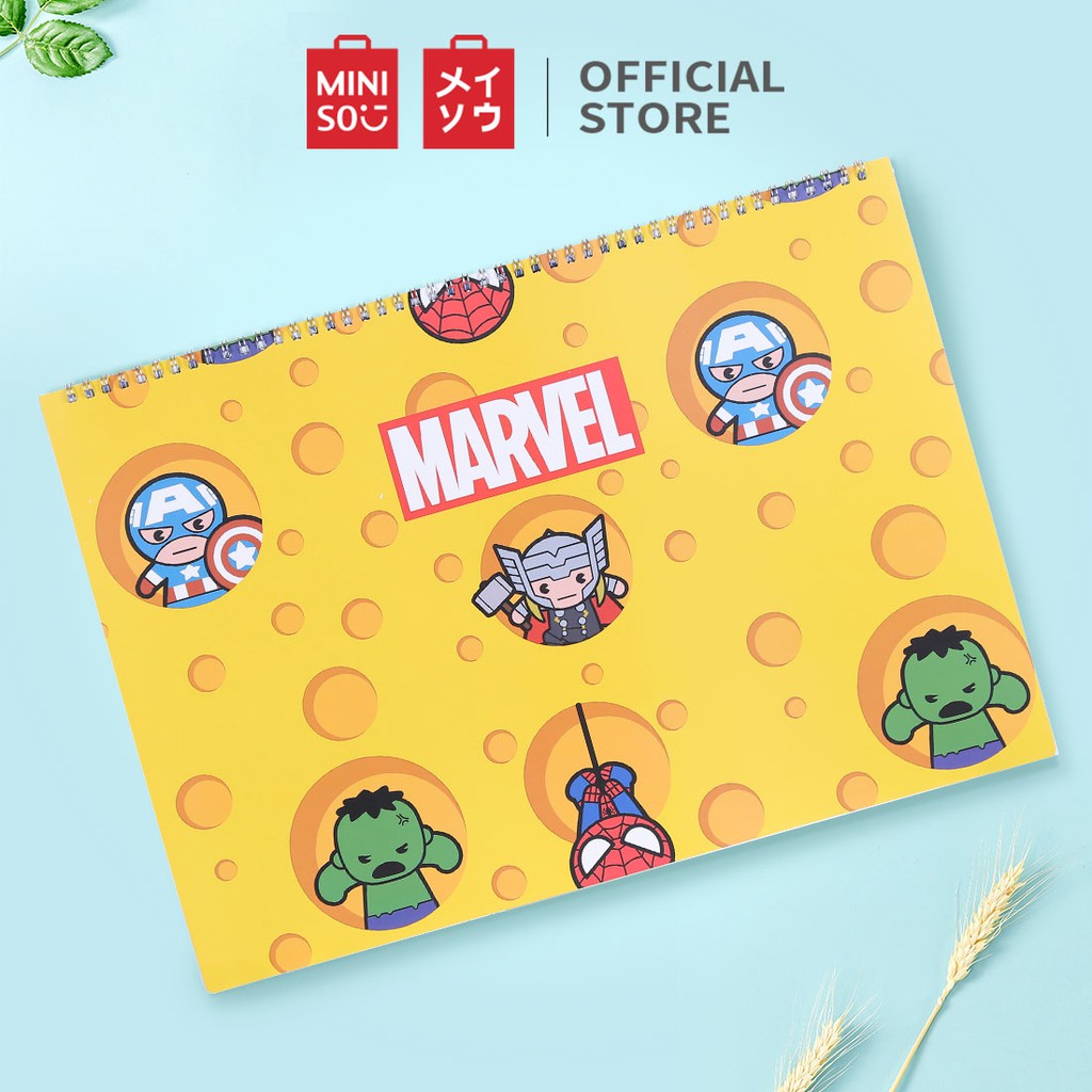 

MINISO Marvel A3 / A4 Notebook Spiral 40 / 60 Halaman Edisi Terbatas
