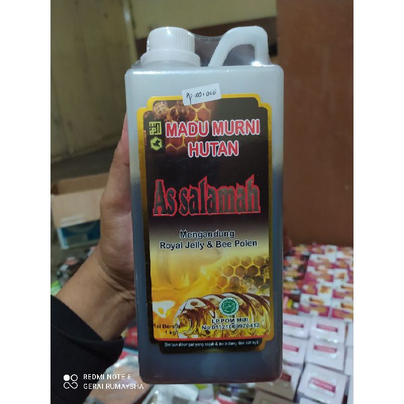

Madu Hutan Murni As Salamah / Madu As Salamah 1kg & 500 Gram
