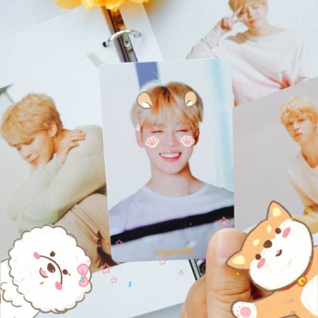 BTS Memories 2017 Jimin Photocard