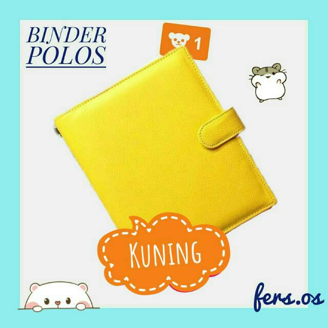 

BINDER KUNING POLOS 20 RING (A5)