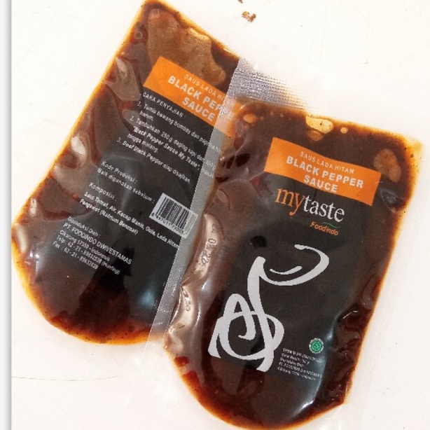 My Taste Black Pepper Sauce 100gr / Mytaste Blackpepper