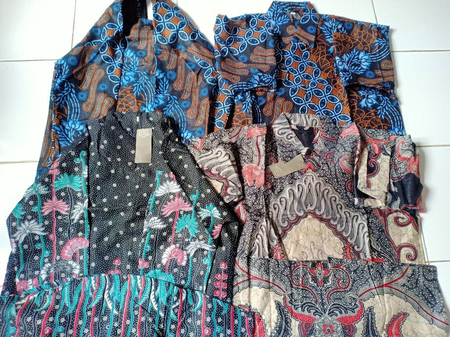 Atasan Batik Dolby Dolbi Dobby Doby Tenun Sutra Tulis Halus Katun Atbm Baron ,sarombit Atasan