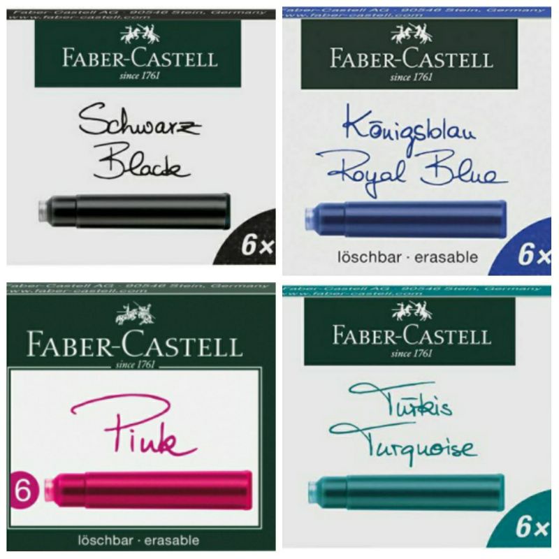 

Buy 1 get 1 Free || Ink Catridges Universal Faber Castell