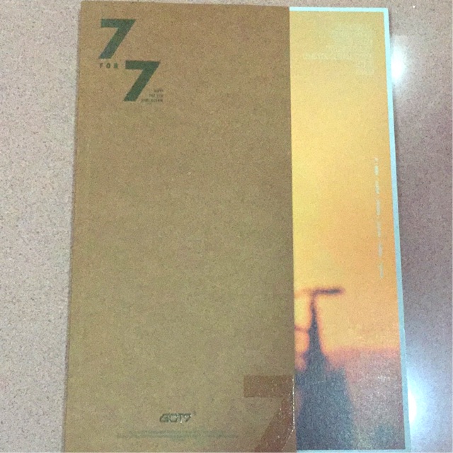GOT7 7for7 album