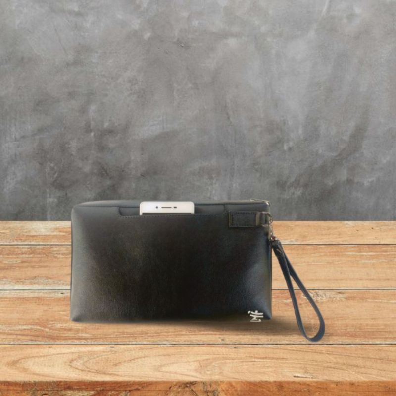 tas tangan clutch pria wanita gpans collection boga murah original
