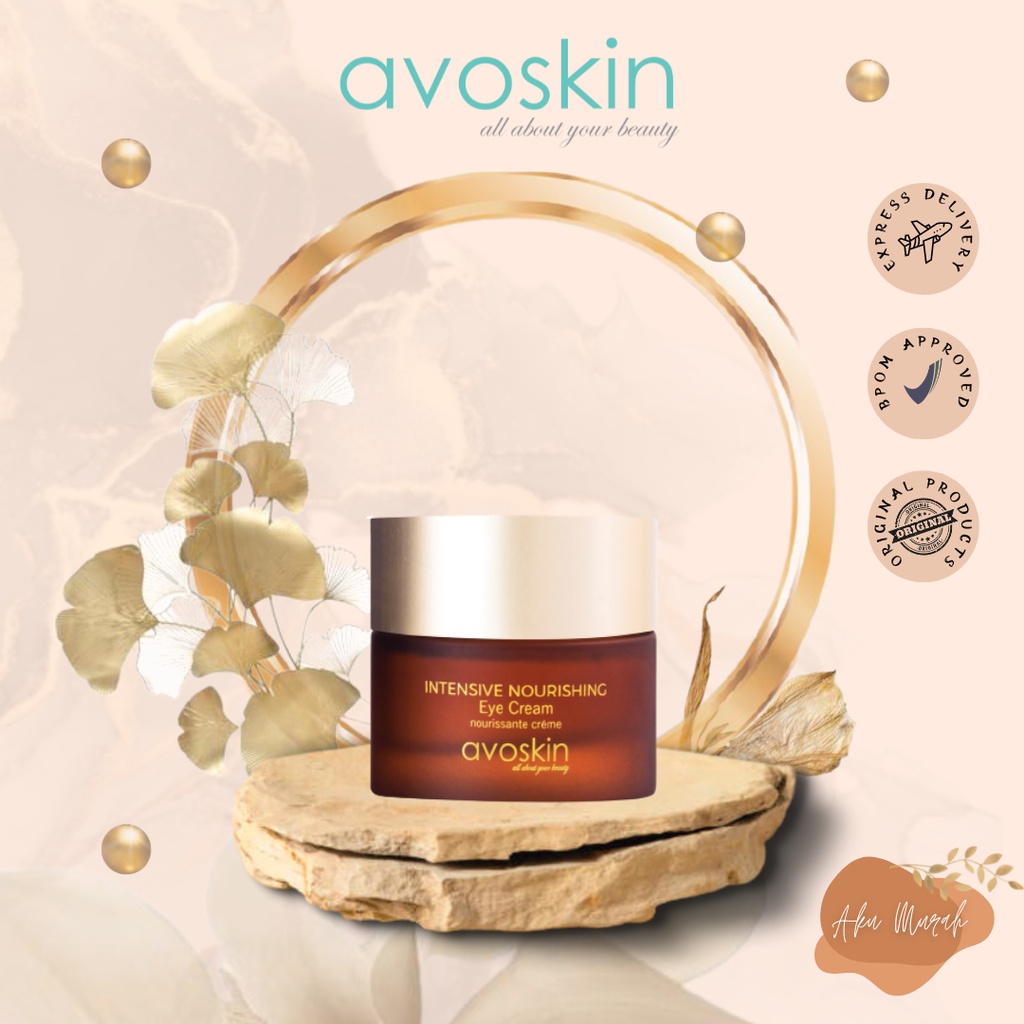 ✨ AKU MURAH ✨ Avoskin Intensive Nourishing Eye Cream 10gr BPOM