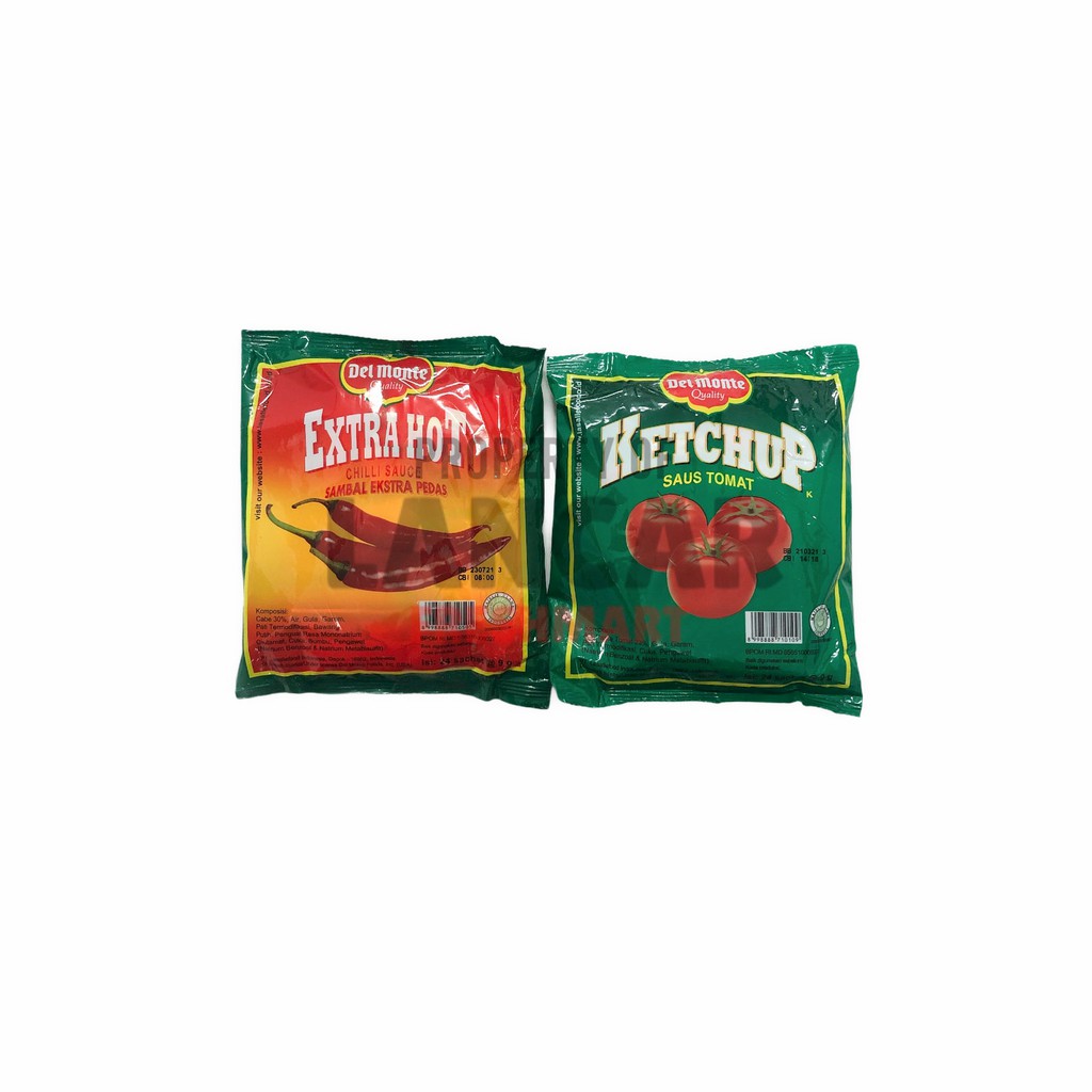 DELMONTE SAUS SACHET CABE/TOMAT ISI 24X9GR