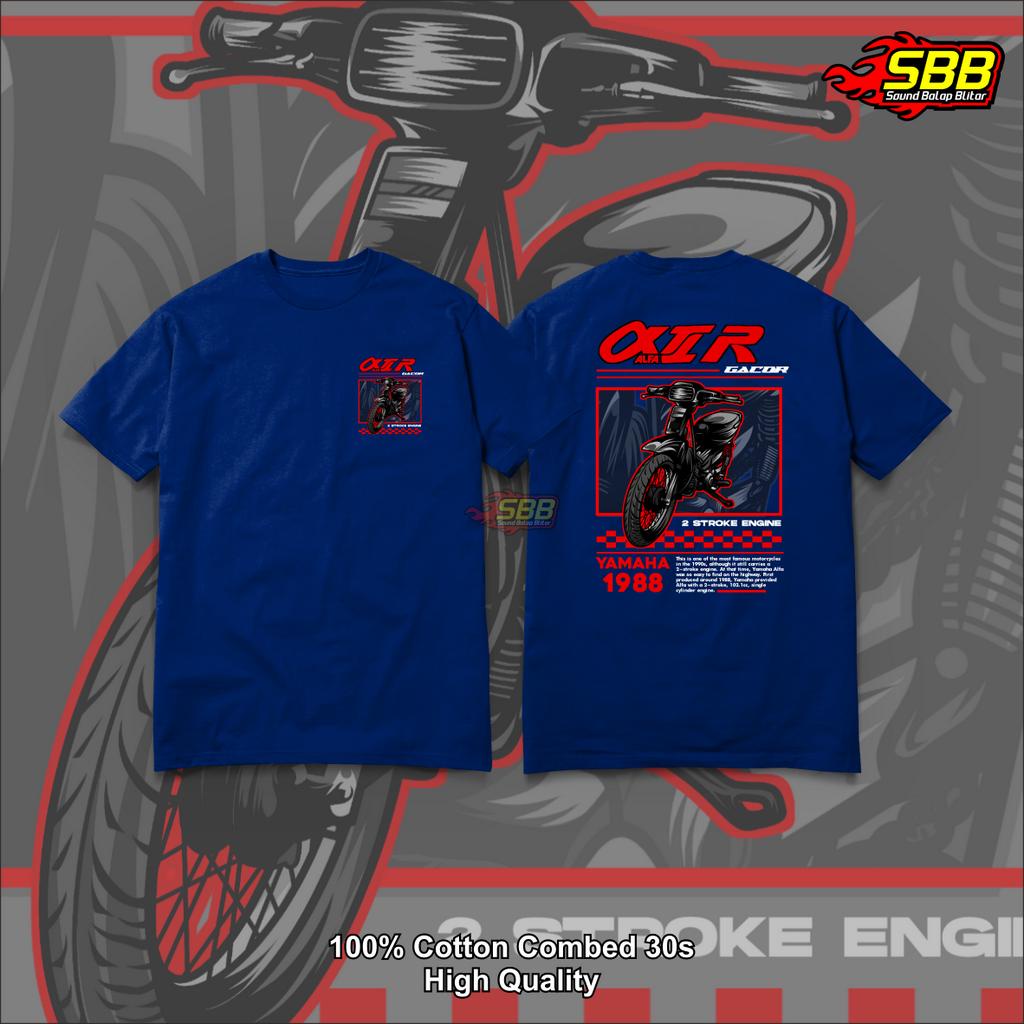 Kaos Racing Yamaha Alfa Distro Katun Combed