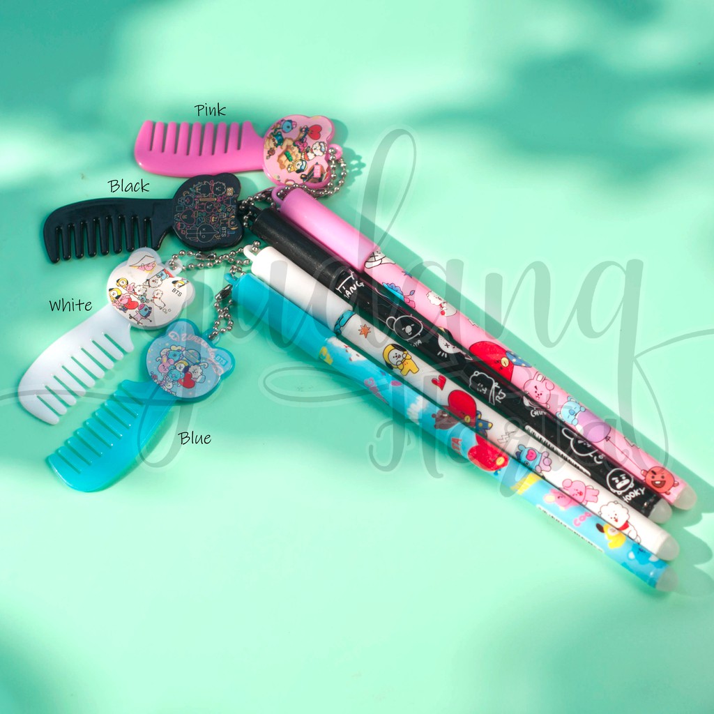 Pulpen Gel Karakter Korea Boyband Sisir KPOP Korea Pena Lucu Bolpen Unik GH 307302