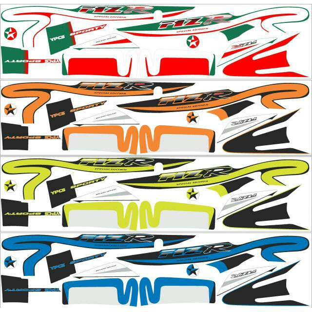 Striping F1ZR Caltex