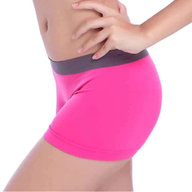 Summer Women Sports Gym Workout Waistband Skinny Yoga Shorts Pants