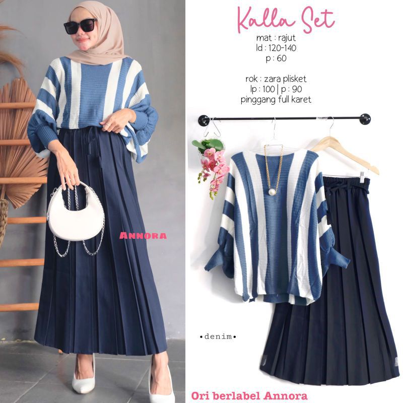 KALLA SET-Denim