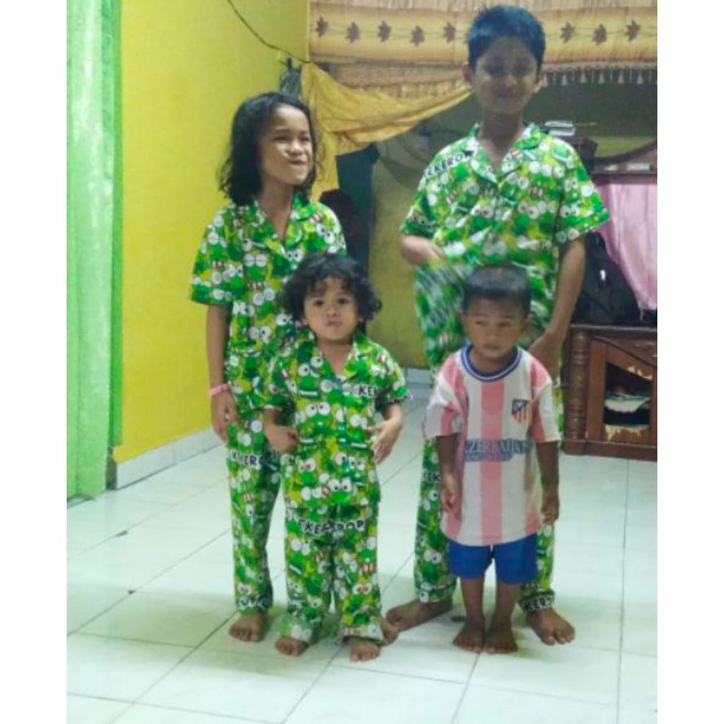 couple ibu dan anak motif keropi