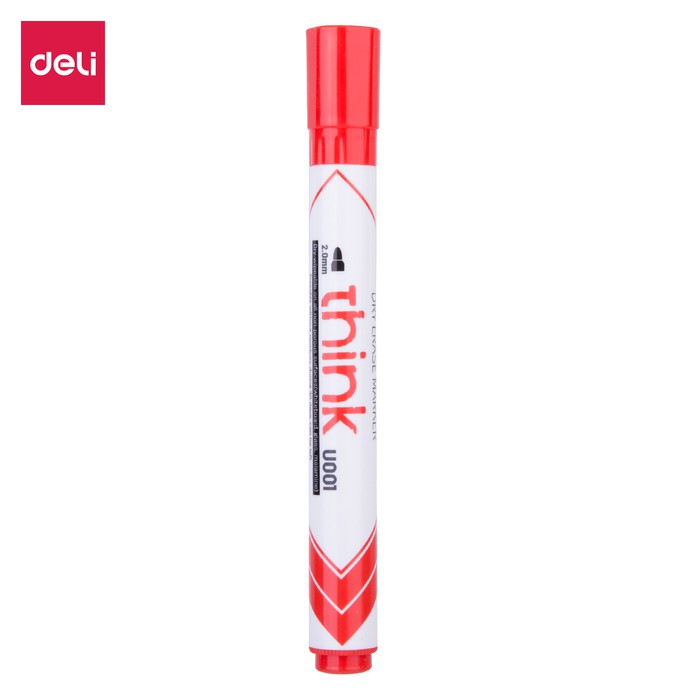 

READY DELI EU00140 DRY ERASE MARKER/SPIDOL WHITEBOARD-RED
