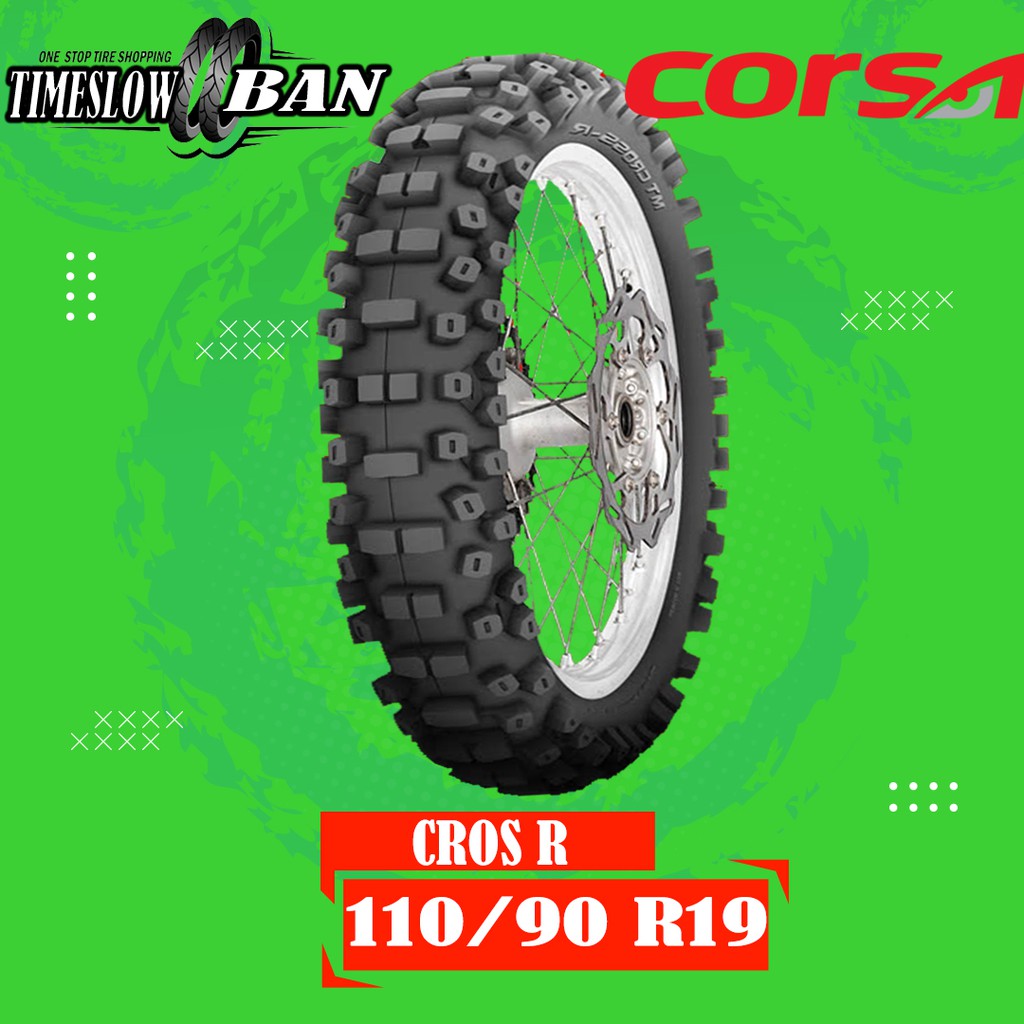 Ban Motor TRAIL // CORSA CROSS R 110/90 Ring 19 NON TUBELESS