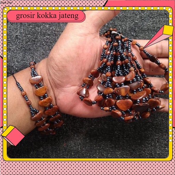 gelang kokka love manik