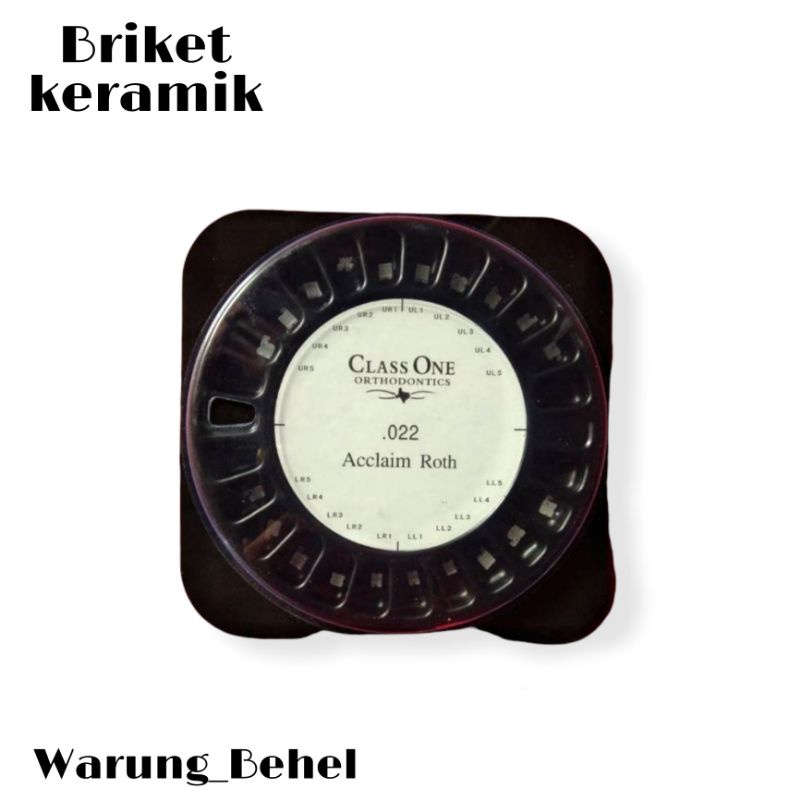 Bracket keramik behel gigi