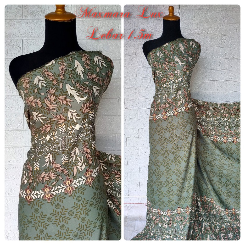 Kain Maxmara Motif Alina harga per 0.5m