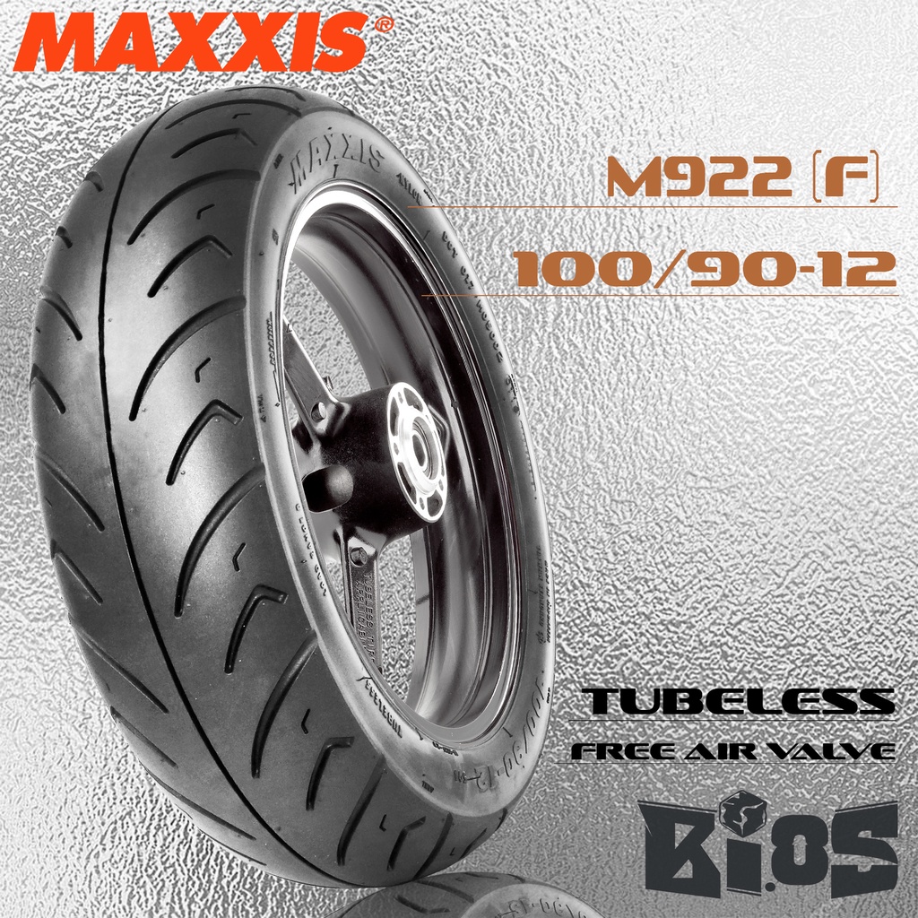 BAN MAXXIS M922 F 100/90-12 MOTOR MATIC TUBEBLESS NEW SCOOPY GENIO R12