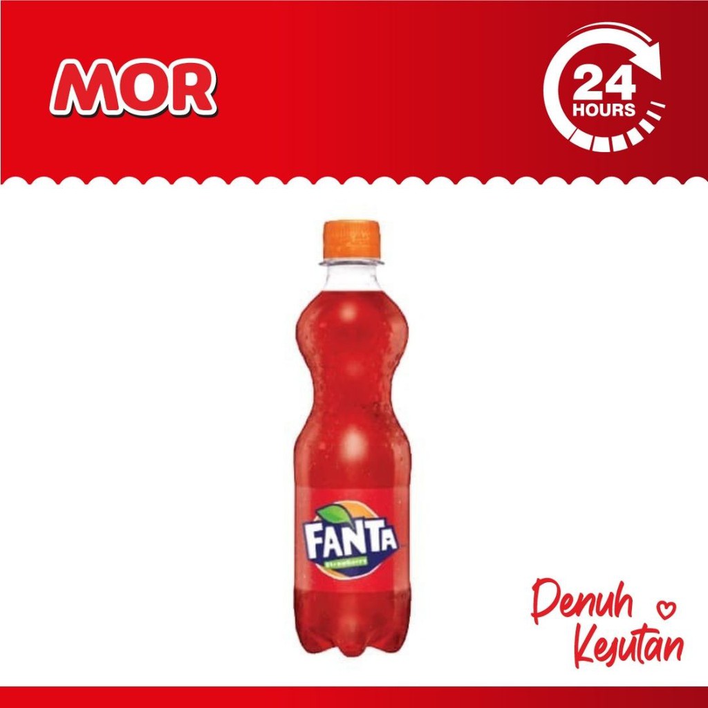 Promo Harga Fanta Minuman Soda Strawberry 390 ml - Shopee