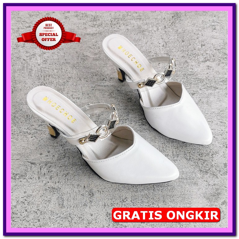 **Crazysale** Urban&Co Original Denia Multi Grey Mauve Sepatu Heel Cas High Heels Korean Style Hm 10