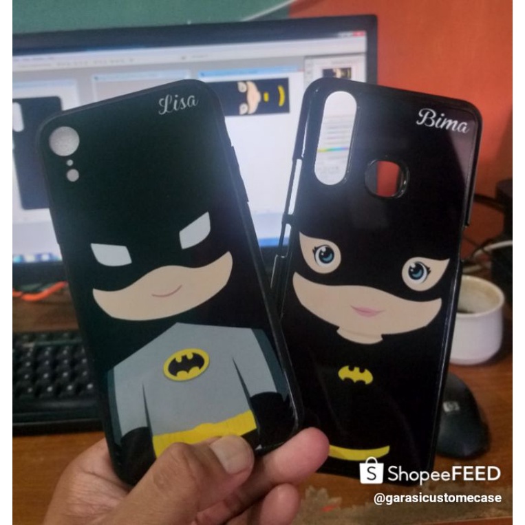 GARASI CASE / SALE TERMURAH / CUSTOM CASE HARDCASE 2D GLOSSY ALL TYPE SMARTPHONE / OPPO VIVO REALME 