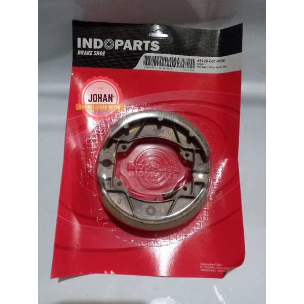 kampas belakang Indopart grand/Supra/prima/kampas belakang tromol motor Honda/kampas belakang Indopa