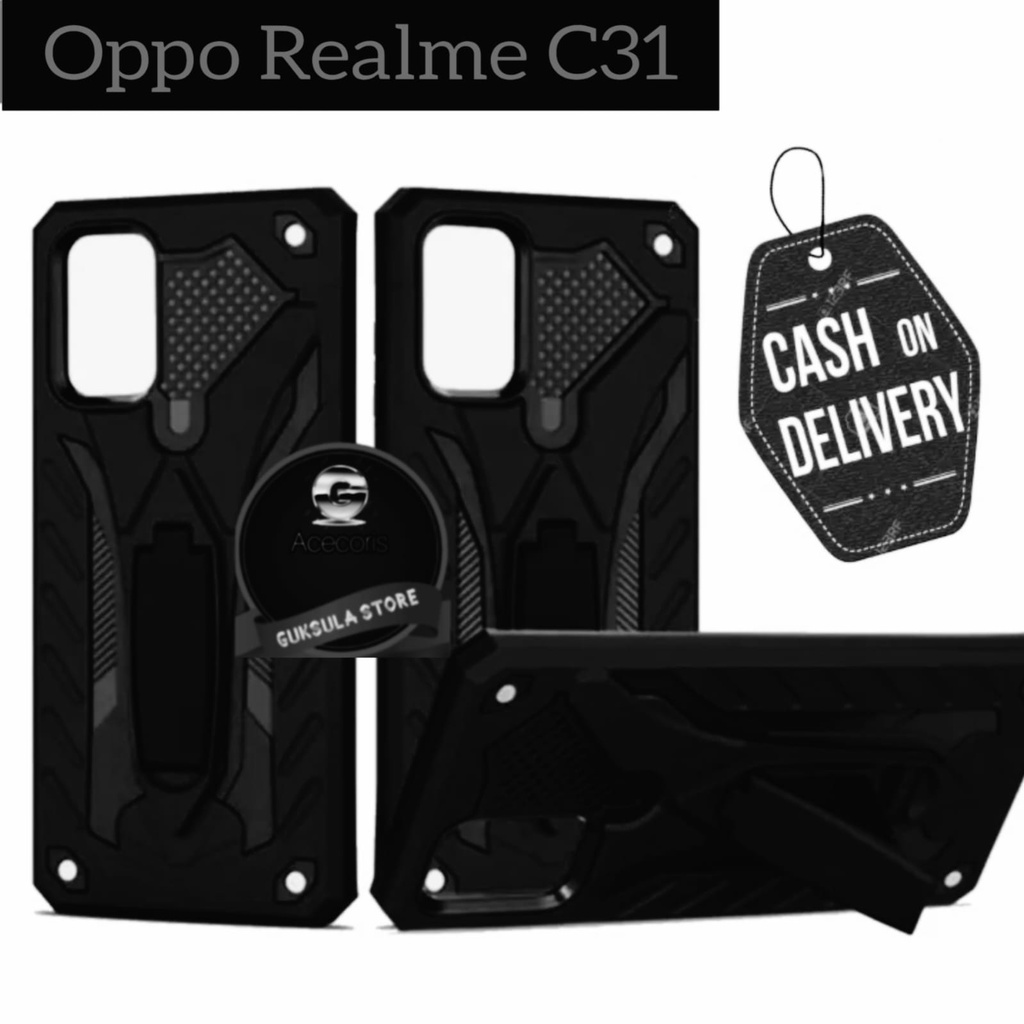 FOR ( OPPO REALME C31 2020  ) Casing/Hardcase Phantom Robot Kick Standing