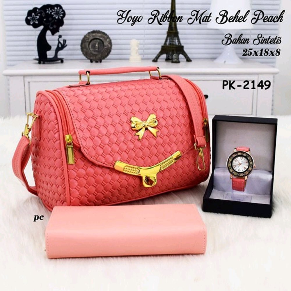 

Tas Paket 3in1 - Tas Yoyo Pita Peach