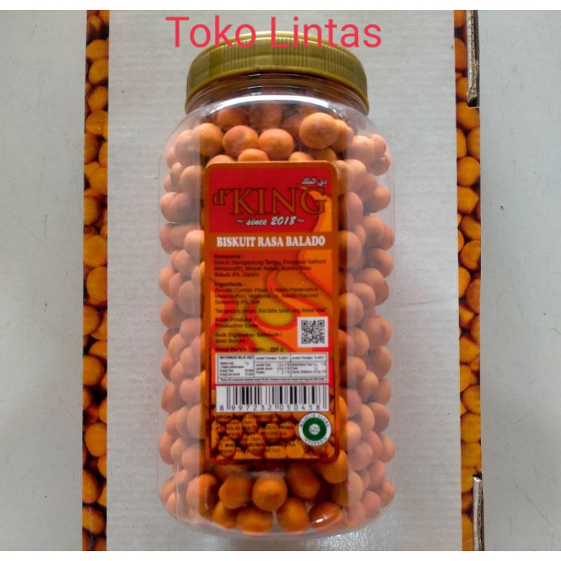 

Per Toples Bonibol d'King Biskuit rasa Balado