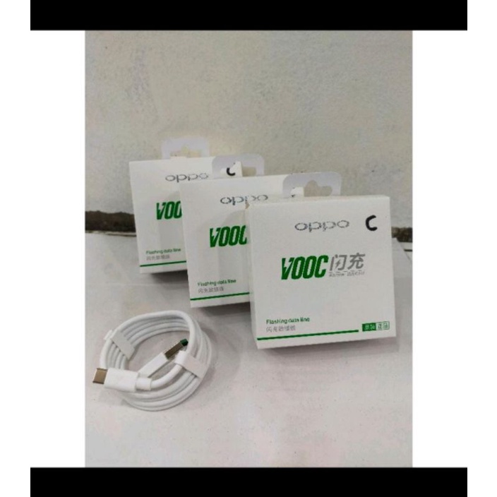 kabel data Oppo VOOC support Fast Charging USB type C