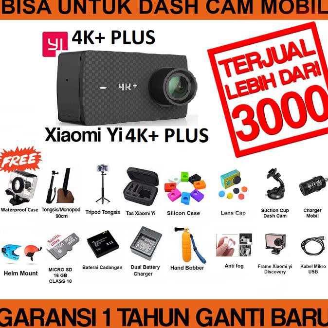 Xiaomi Yi 4K PLUS / Yi 4K+ Action Camera International Garansi 1 Tahun