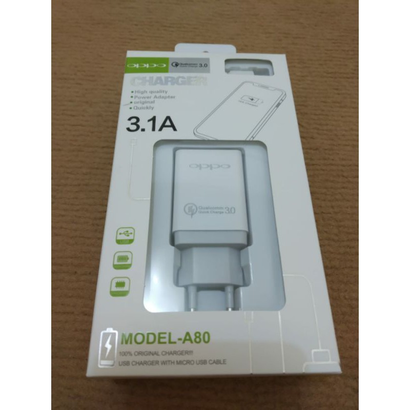 Charger casan Travel adapter OPPO fast carging Micro USB