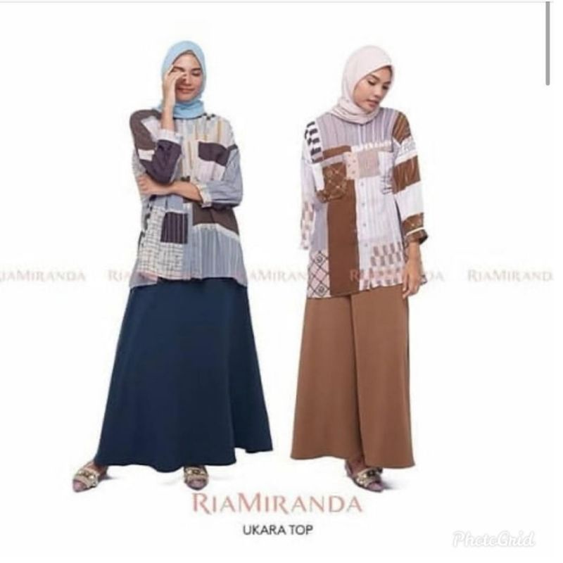 ukara top denim ria miranda