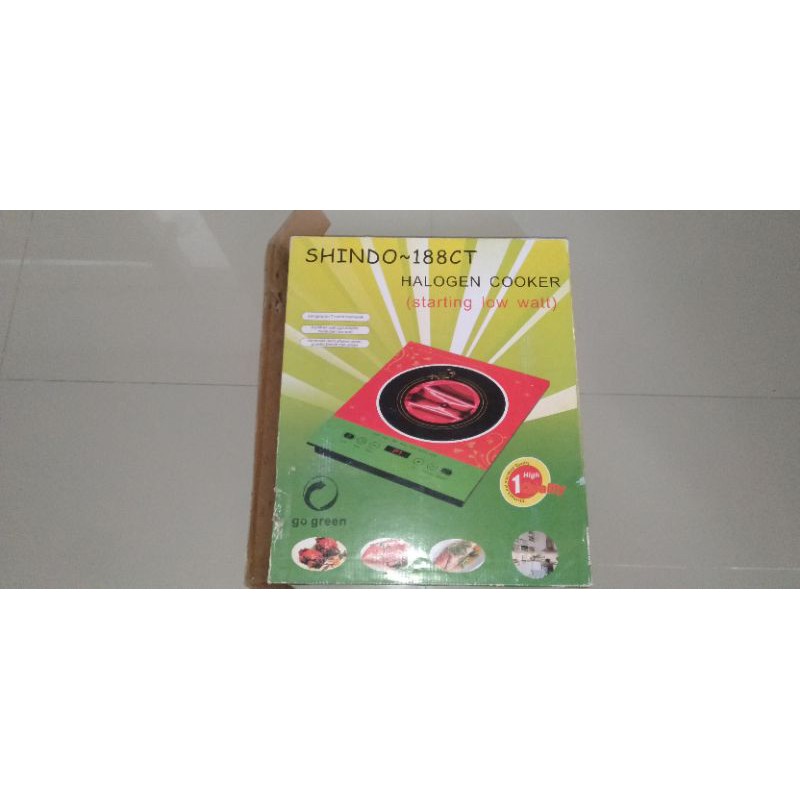 Kompor Listrik / Halogen Cooker Shindu 188 TC