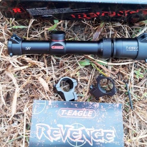 Teleskop Senapan Angin Buntung T-Eagle 1.5-X20 Scope Buntung