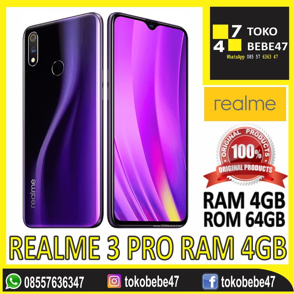 Harga Hp Realme 3 Pro Ram 4 64