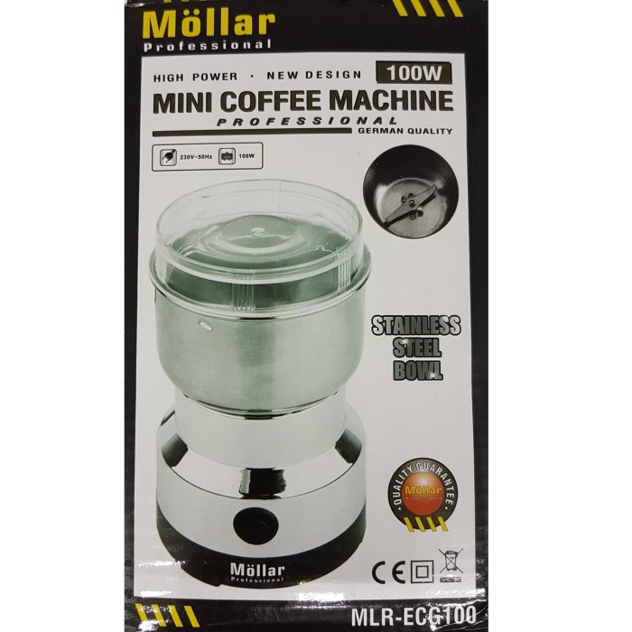 MOLLAR MINI COFFEE GRINDER GILINGAN KOPI LISTRIK - BLENDER BUMBU DAPUR