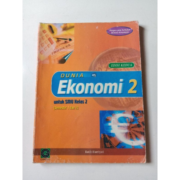 DUNIA EKONOMI 2 UNTUK SMU KELAS 2 SEMESTER 1 DAN 2