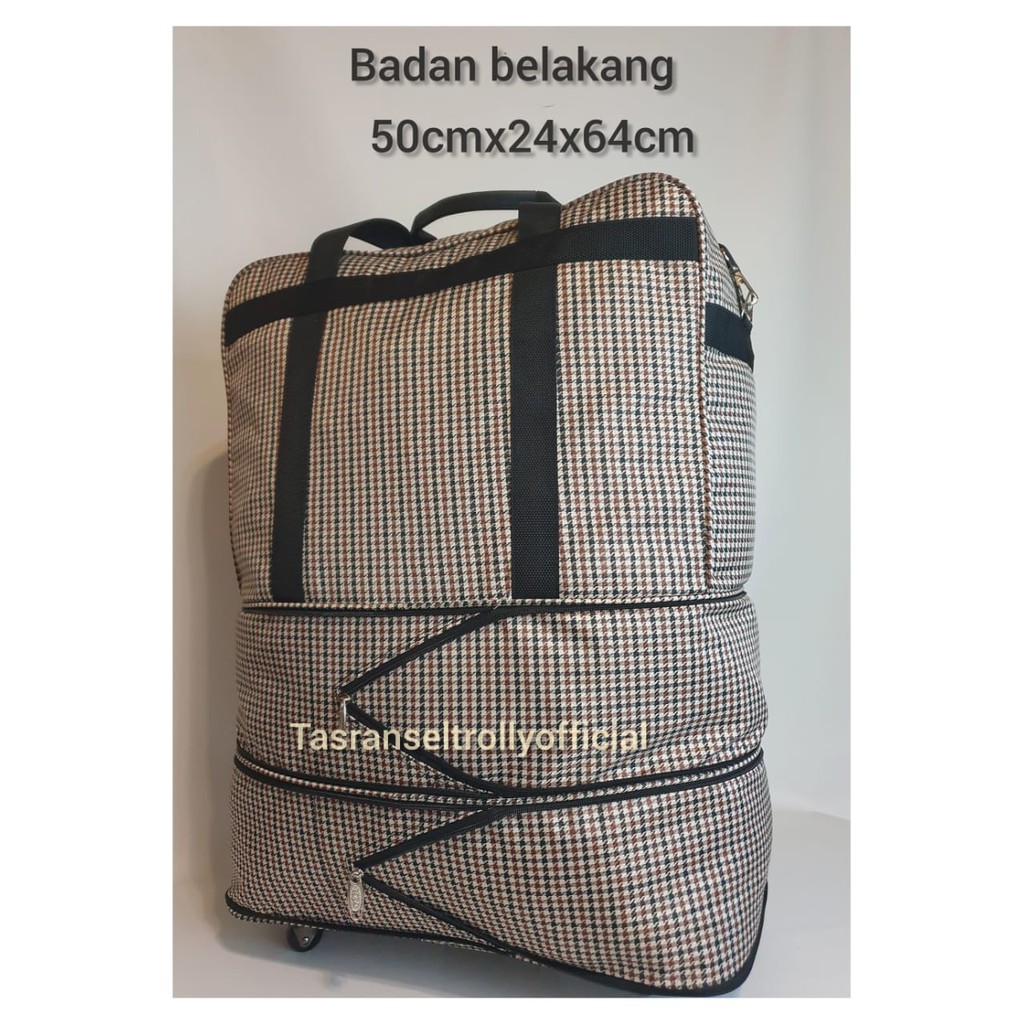 Tas Pakaian RODA 4 Polo Interclub 50cmx24x64cm super jumbo original