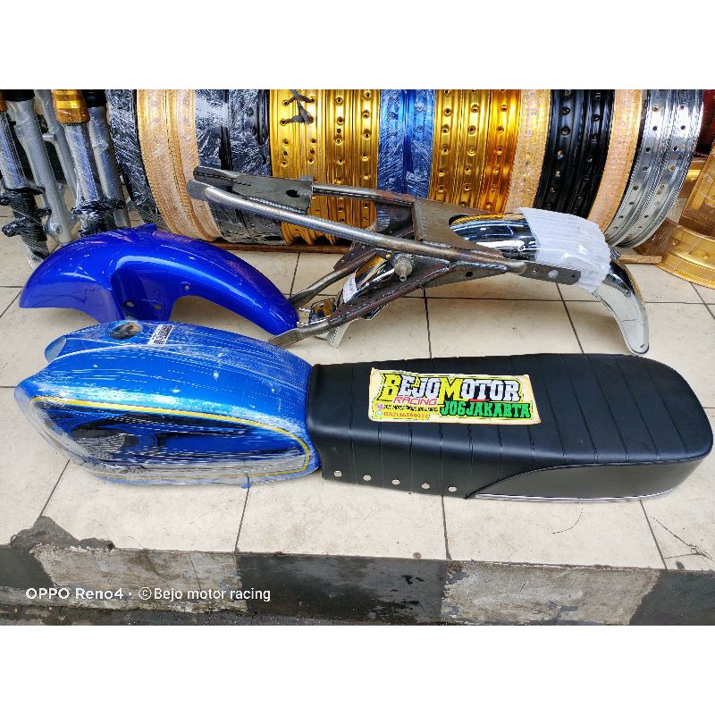 paket body Cb100 125  fullset tangki press kudus cat airbrush