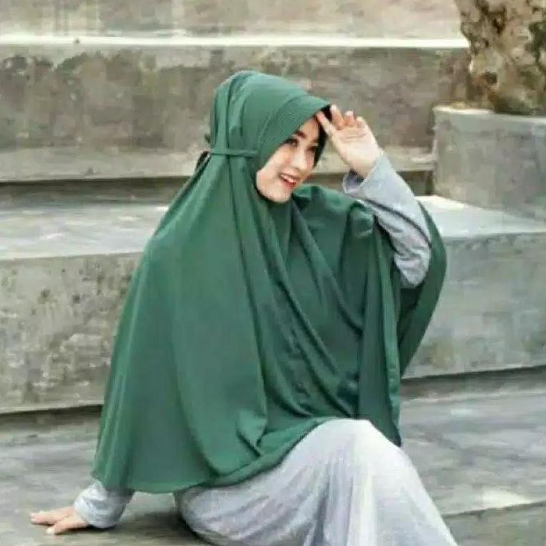 {Original} HIJAB BERGO MARYAM PET TALI JUMBO / JUMBO WOLFIS XXL